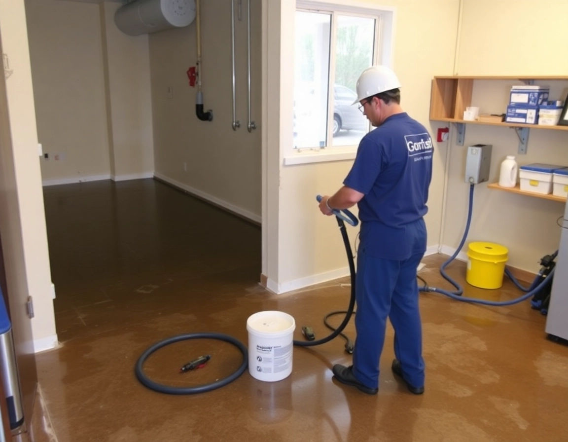 Water Damage Restoration Service in Hustle